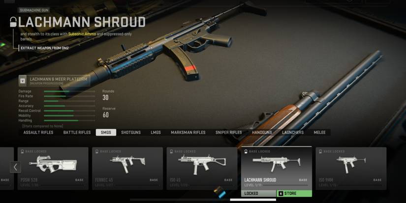 Lachmann Shroud SMG Call Of Duty Warzone Mobile