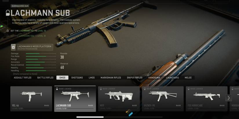 Lachmann Sub Call Of Duty Warzone Mobile