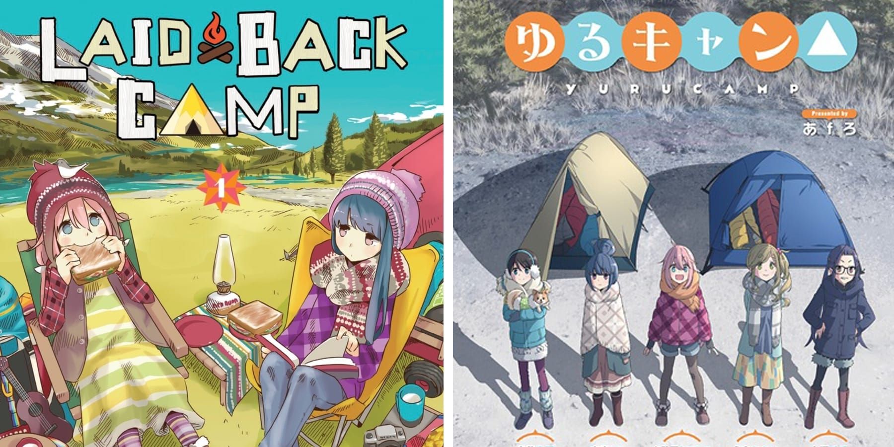 Laid Back Camp Manga Anime
