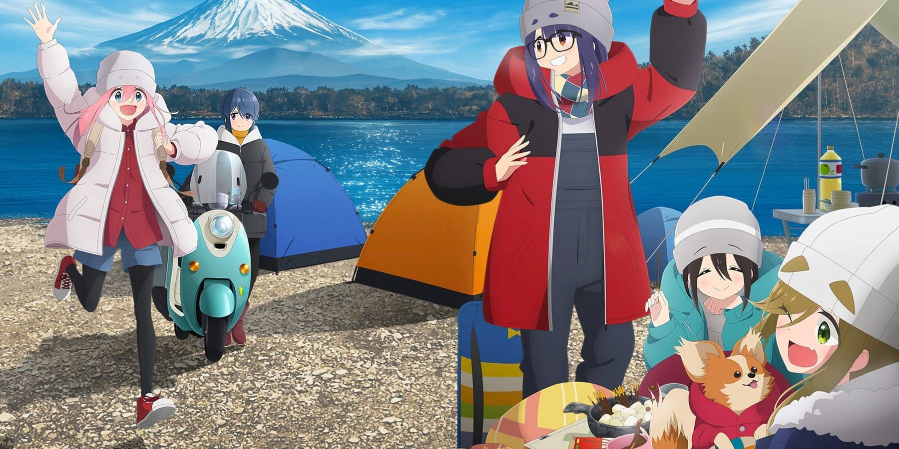 Chiaki Brings the Fun in Laid-Back Camp Season 3 Anime Visual - Crunchyroll  News