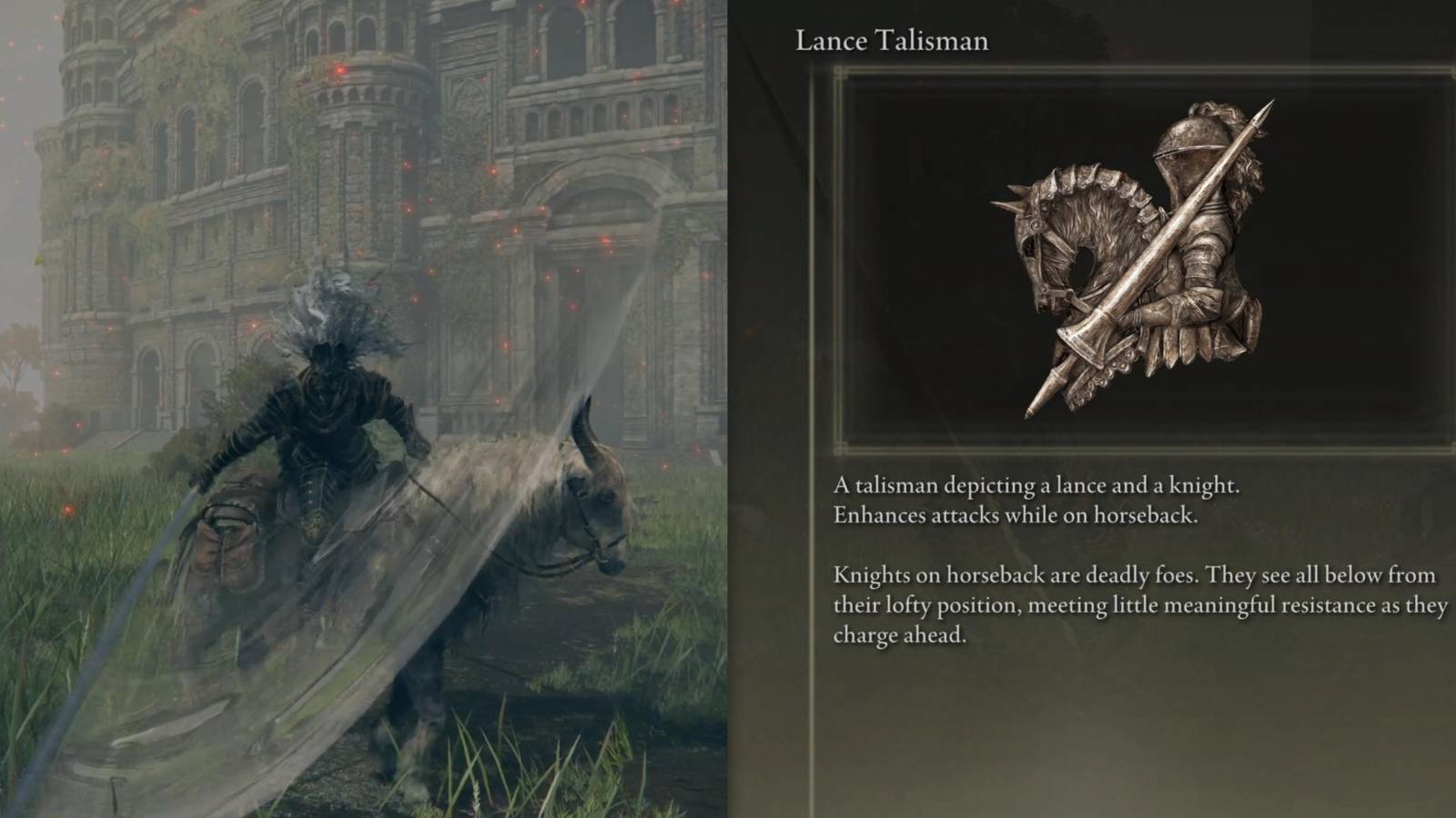 Lance Talisman Featured Image in Elden Ring