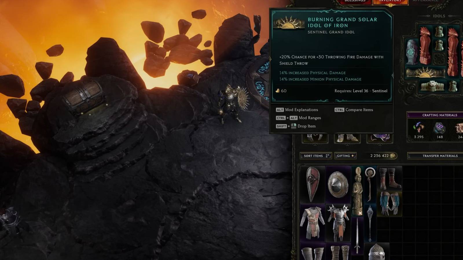 Image featuring Sentinel Idols in Last Epoch