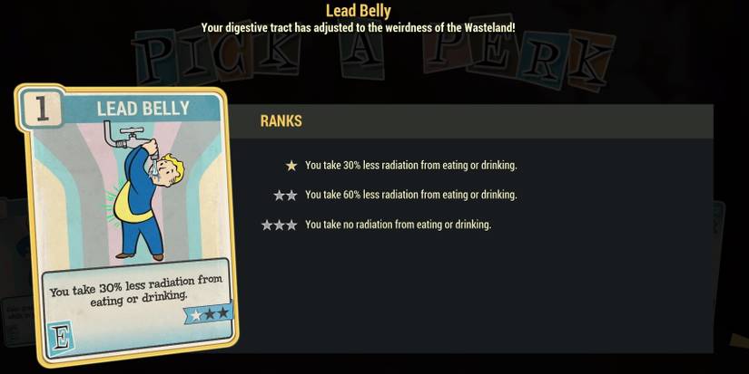Lead Belly Perk