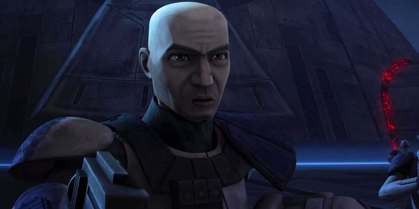 captain rex speaking to dogma on umbara