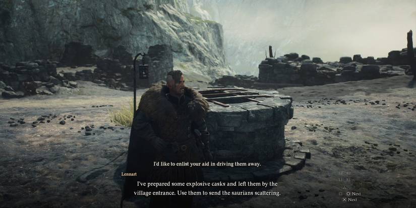 lennart talking about explosives in dragons dogma 2