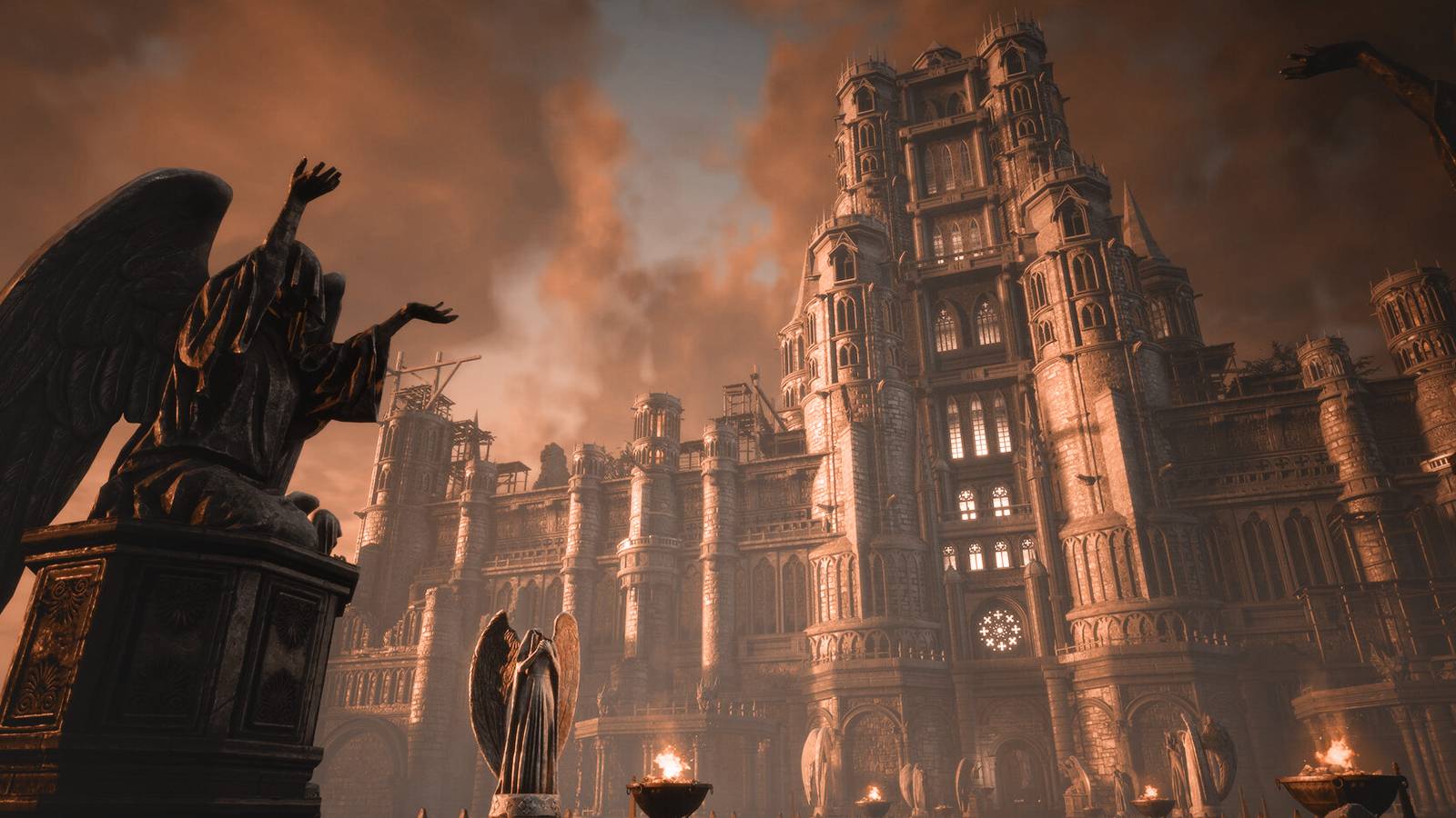 Lies of P St. Frangelico Cathedral architecture orange tinted edited