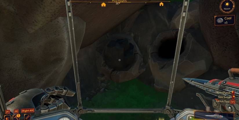 a coal deposit in Lightyear Frontier