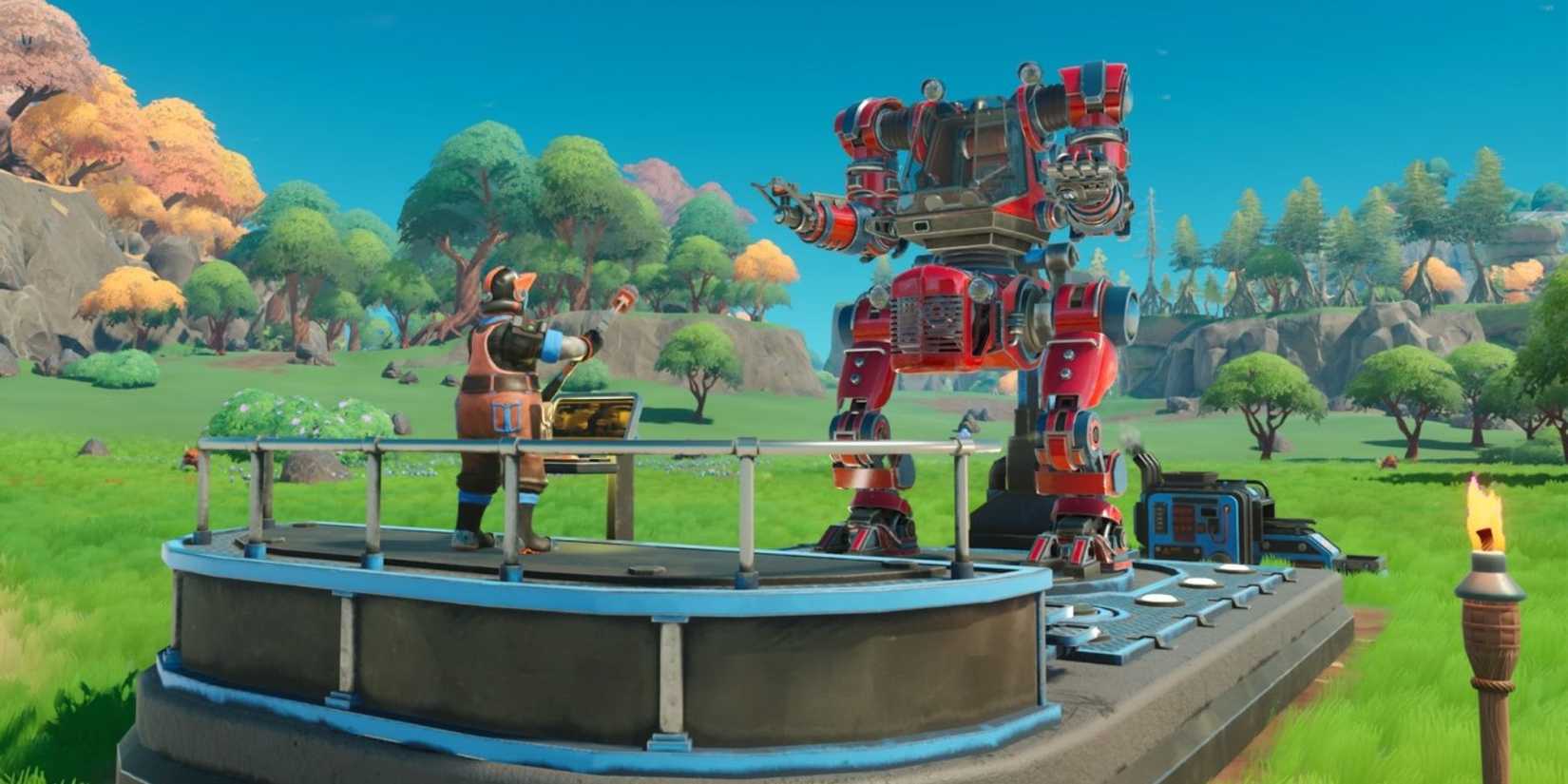 the mech in lightyear frontier.