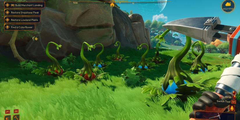 Growing Colorplants sprouts in Lightyear Frontier