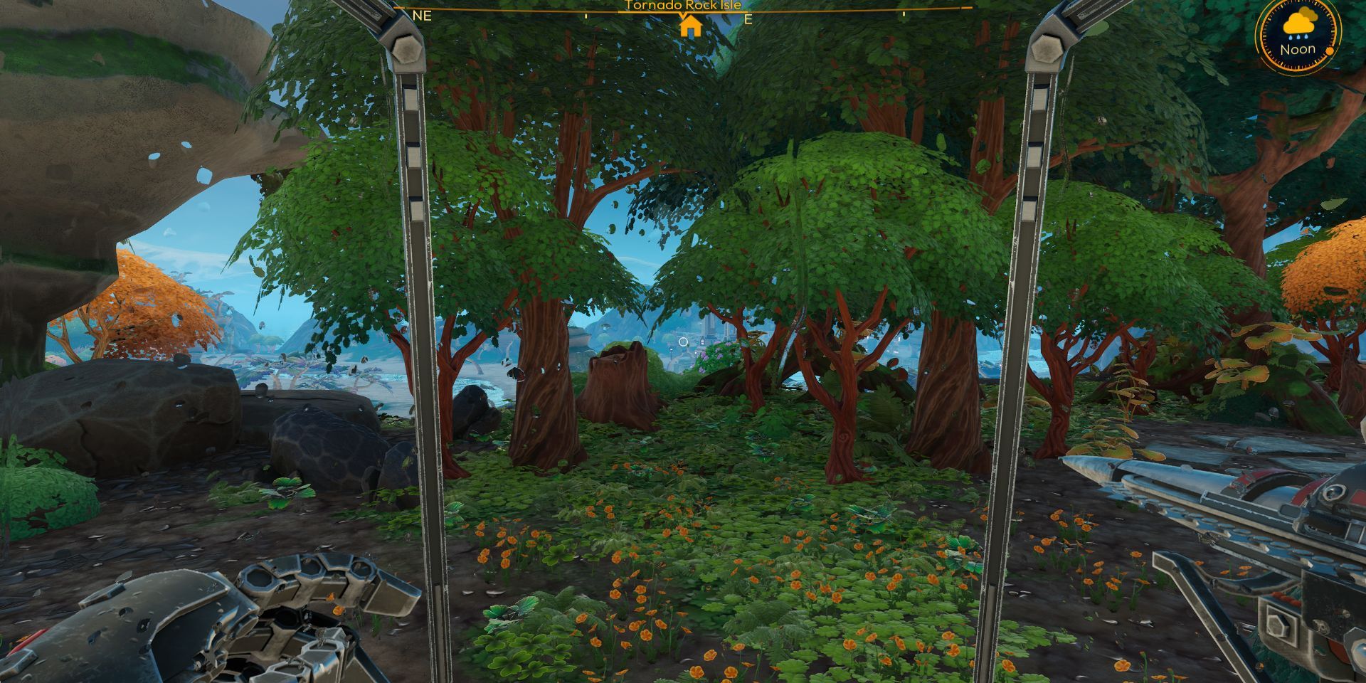 A small forest in Lightyear Frontier