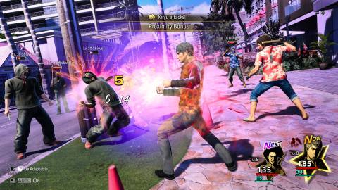 like a dragon infinite wealth combat