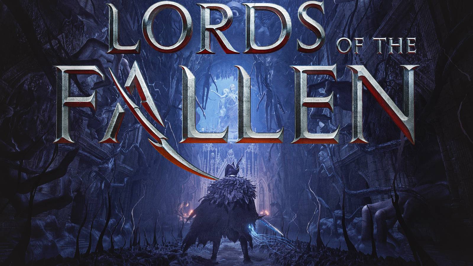 Lords of the Fallen dark crypt artwork with game logo