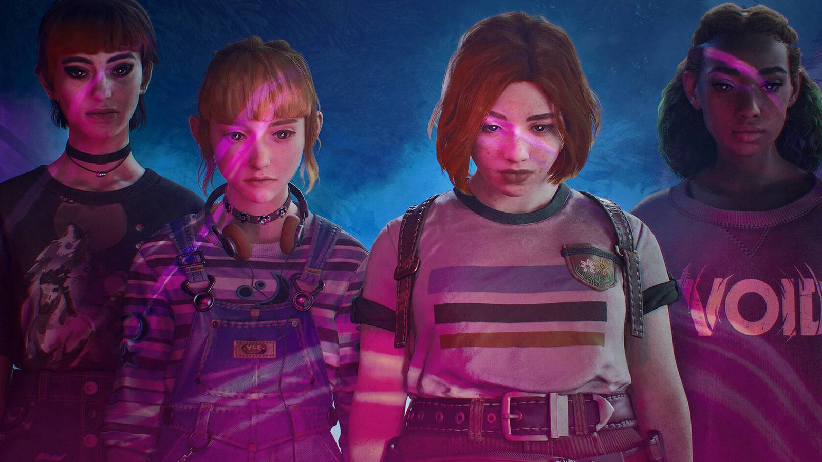 Lost Records Bloom and Rage neon-lit cast