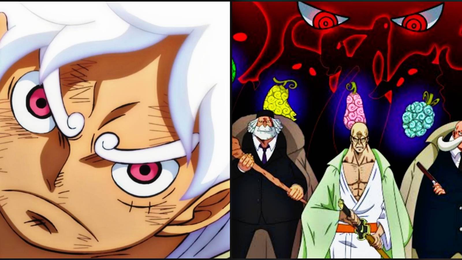 Luffy vs Gorosei One Piece Chapter 1110