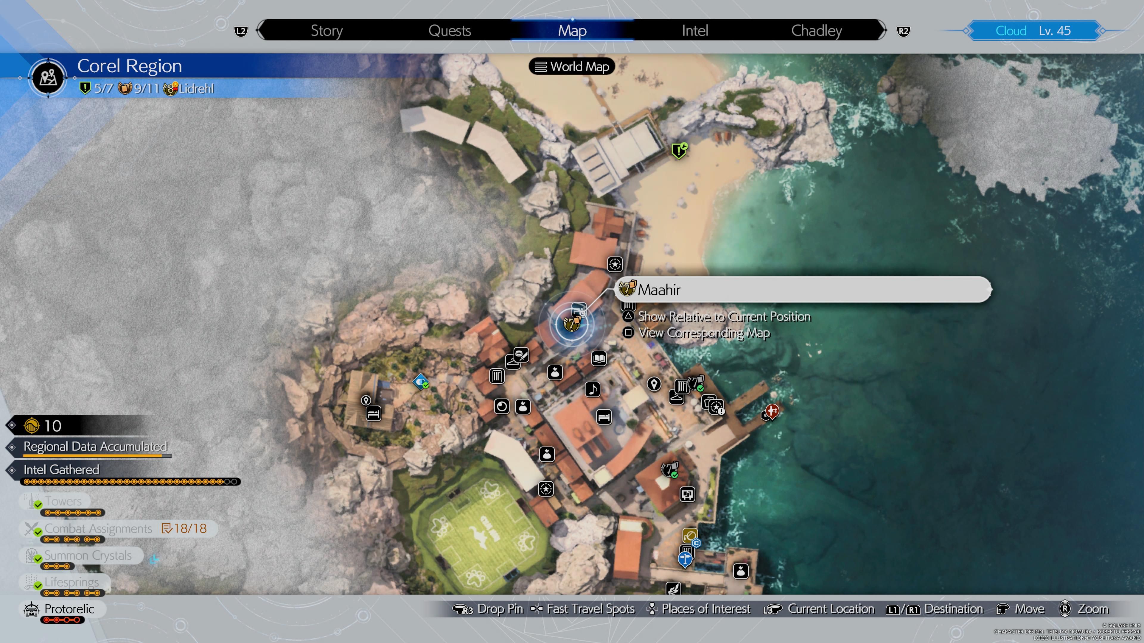 Maahir in Costa del Sol Final Fantasy 7 Rebirth