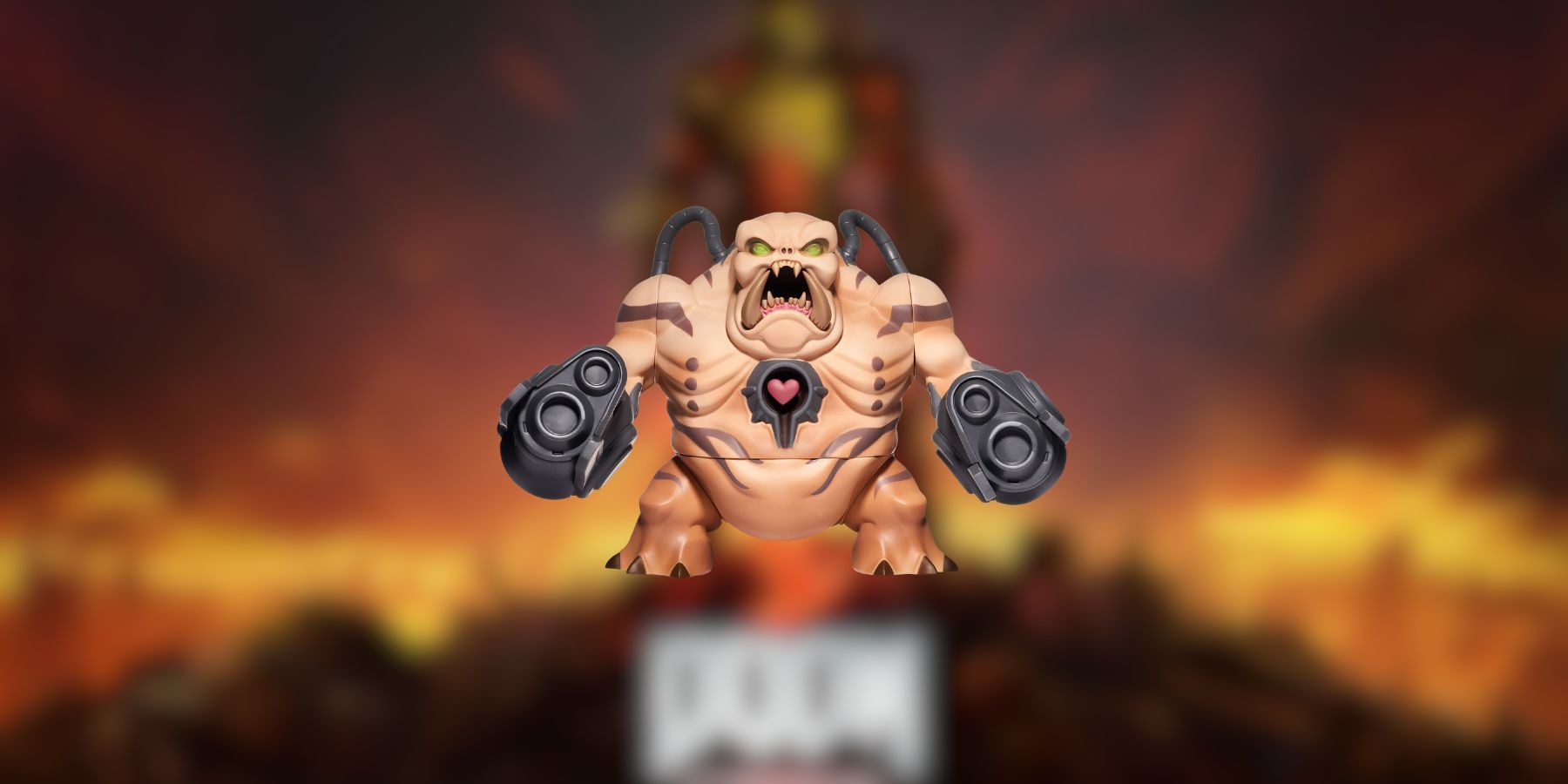 Mancubus Toy Preview in Doom Eternal