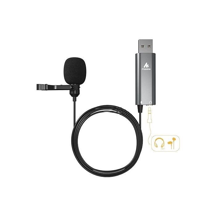 MAONO USB Lavalier Microphone
