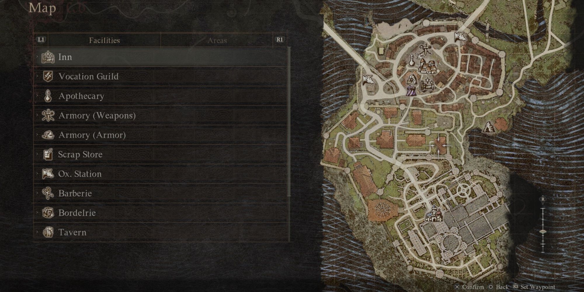 Map Icons in Dragon's Dogma 2