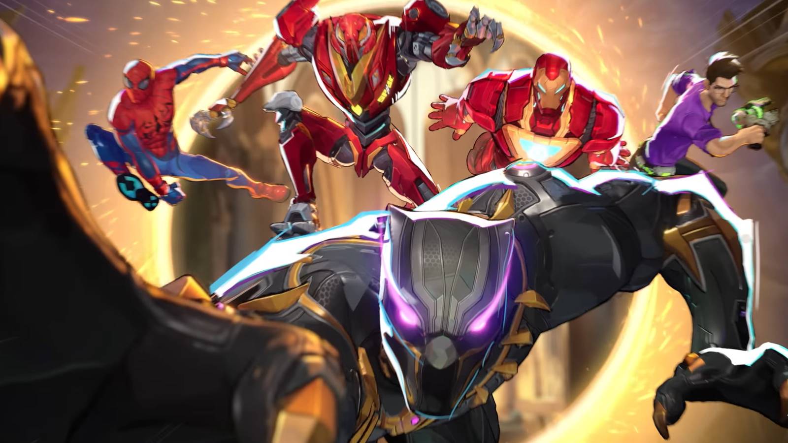 Marvel Rivals Black Panther And Other Heroes