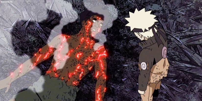 Naruto Saves Might Guy