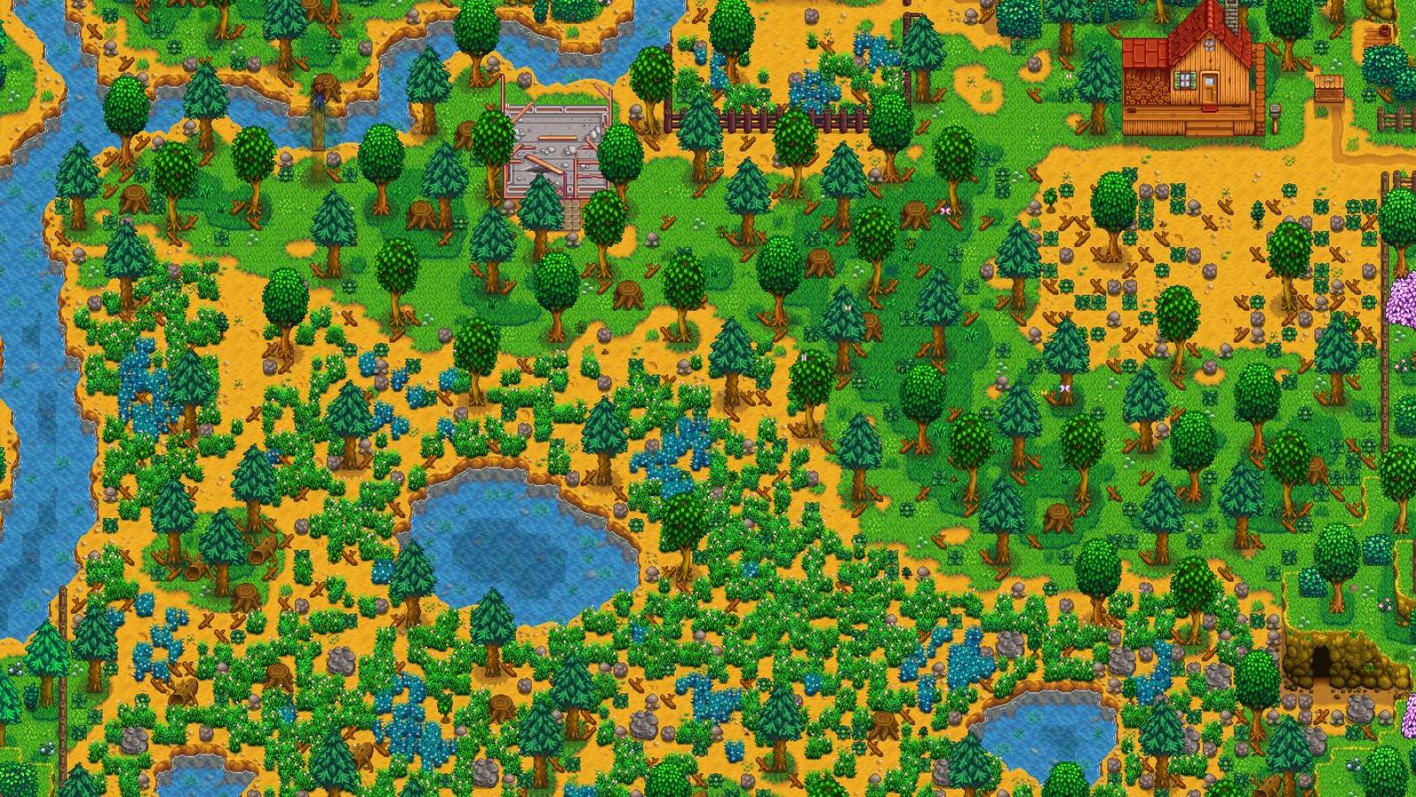 meadownlands farm layout stardew valley