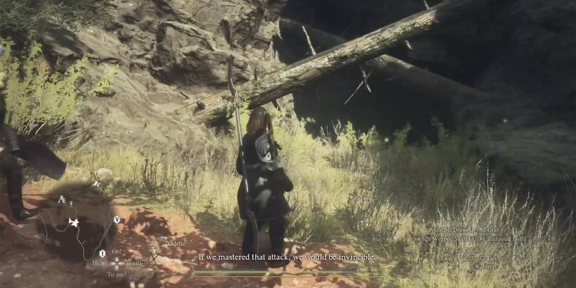 medusa cave entrance in dragons dogma 2