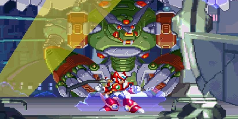 zero running through a stage in x4