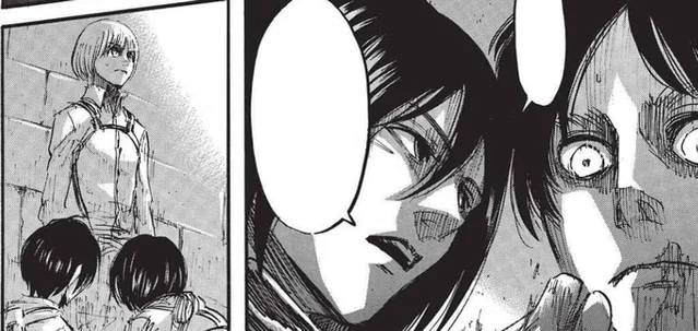 mikasa talking to eren