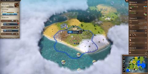 a city in Millennia placed near hillsand mountians