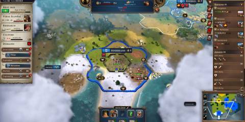 a city in Millennia placed near the sea