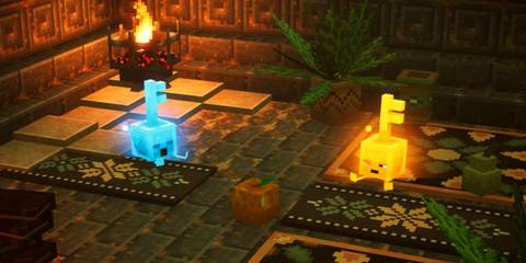 Minecraft Dungeons Key Golems