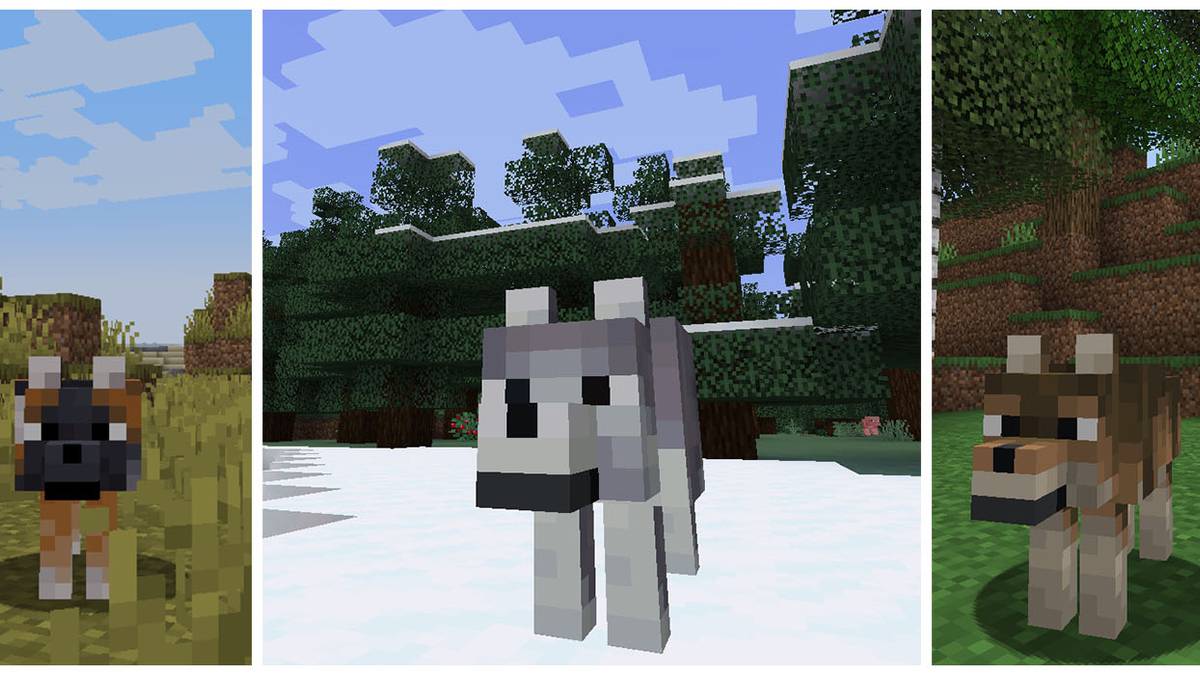 Minecraft Wolf Skins