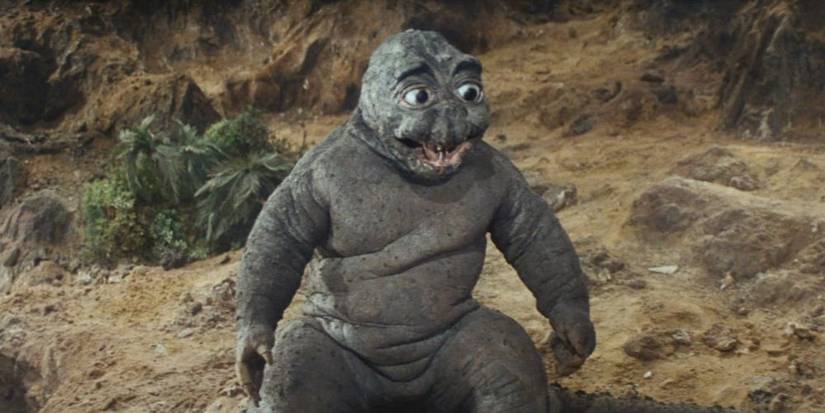 Minilla standing in Son of Godzilla.