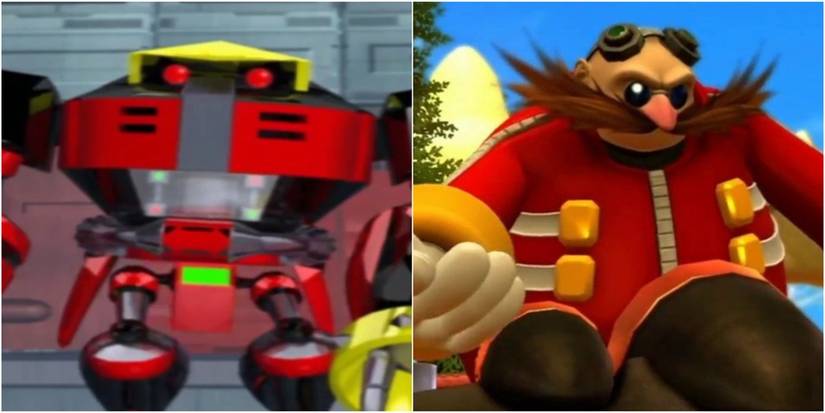 Omega and Eggman 