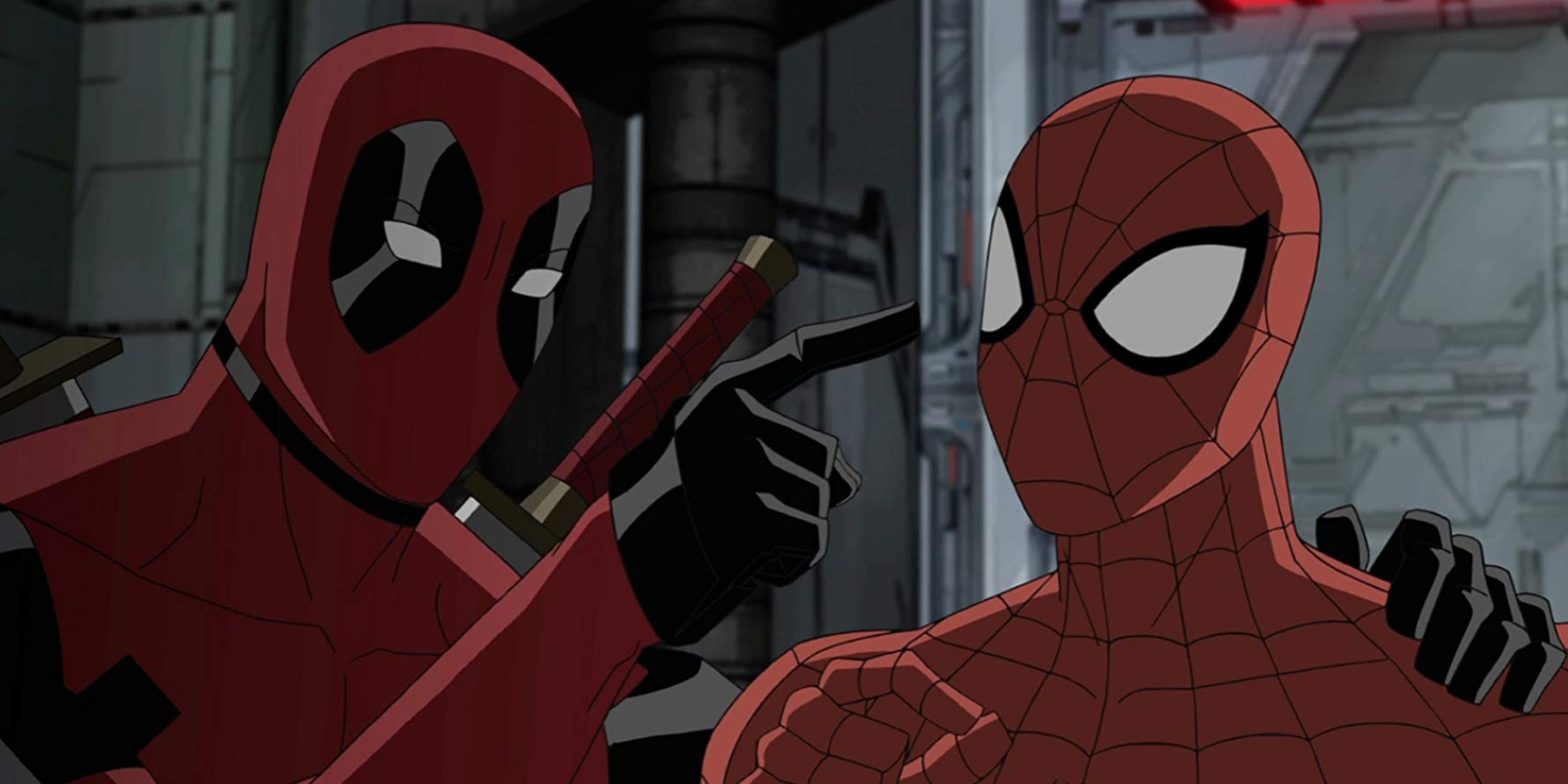 deadpool and spider-man