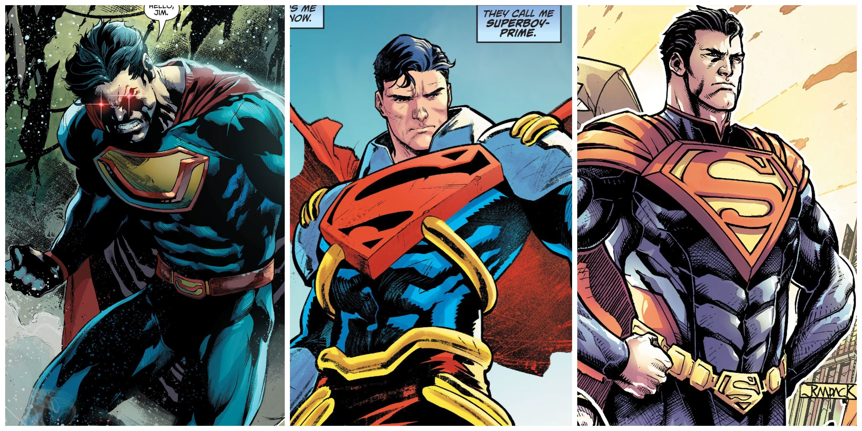 ultraman, superboy-prime, injustice superman