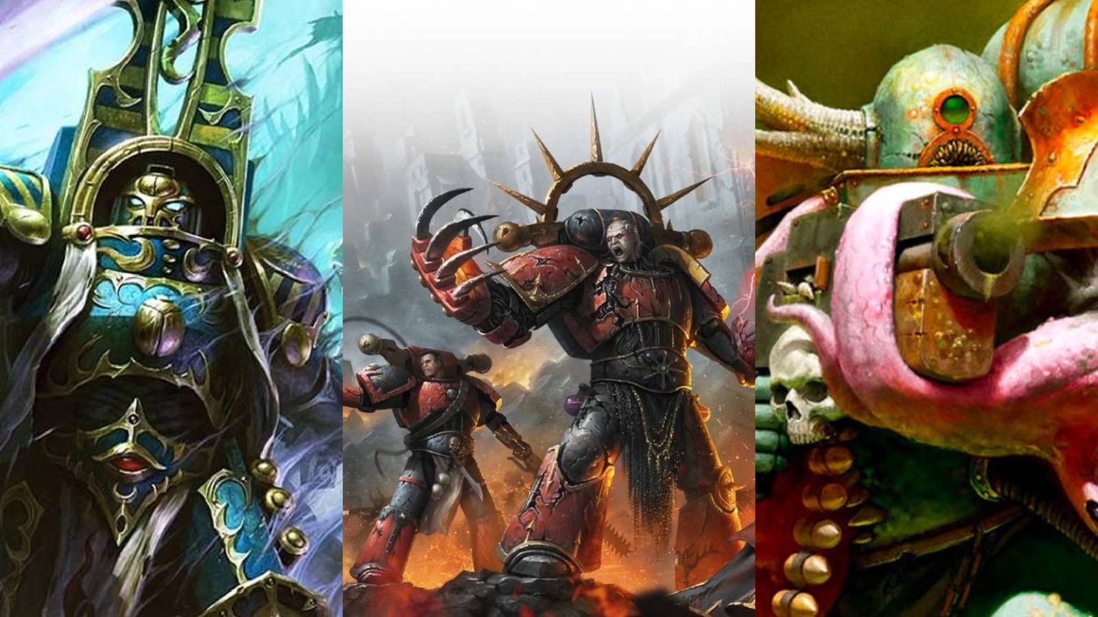 Chaos Marines Collage