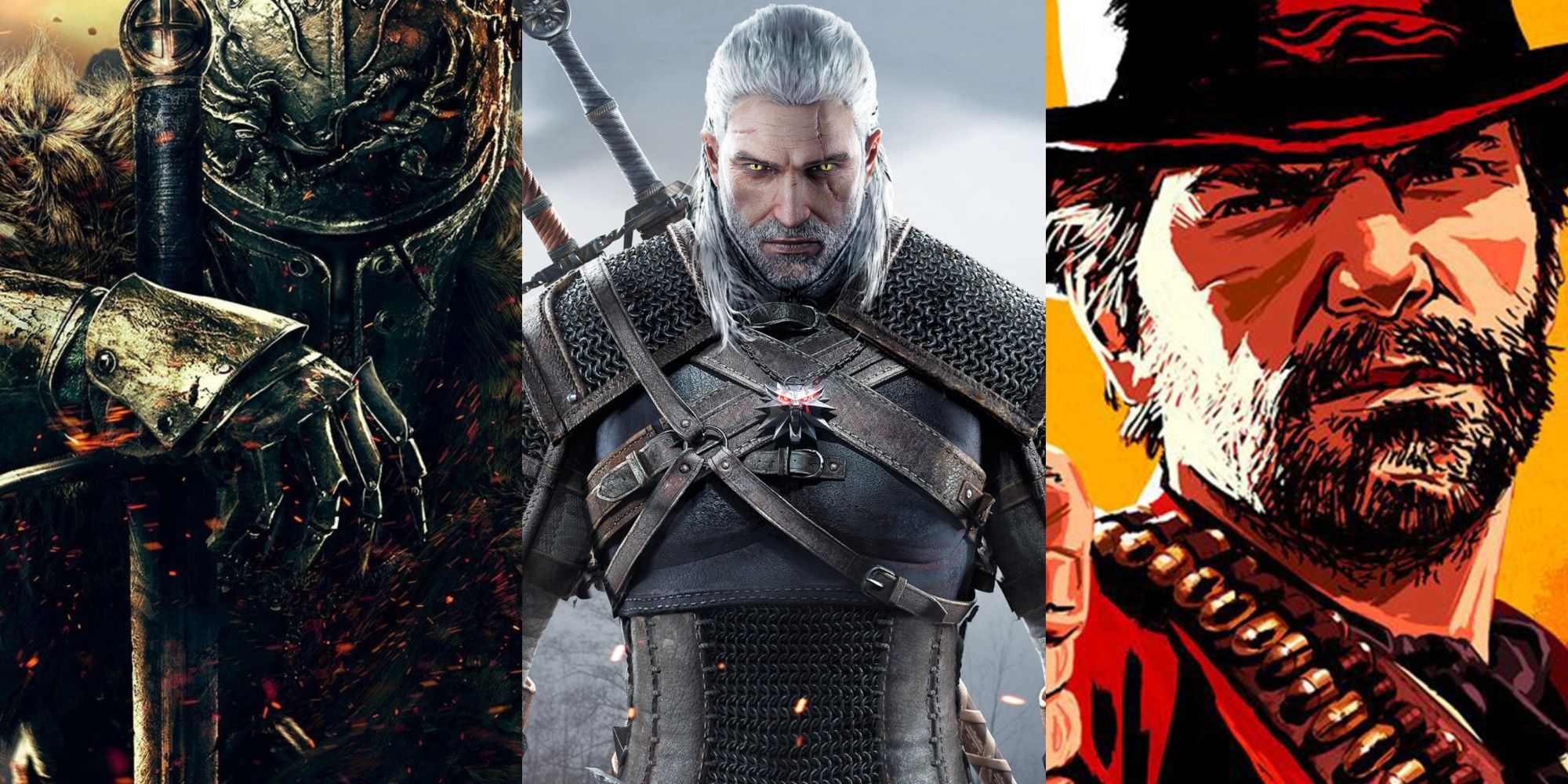 Dark Souls, The Witcher 3, Red Dead Redemption 2 Featured Image