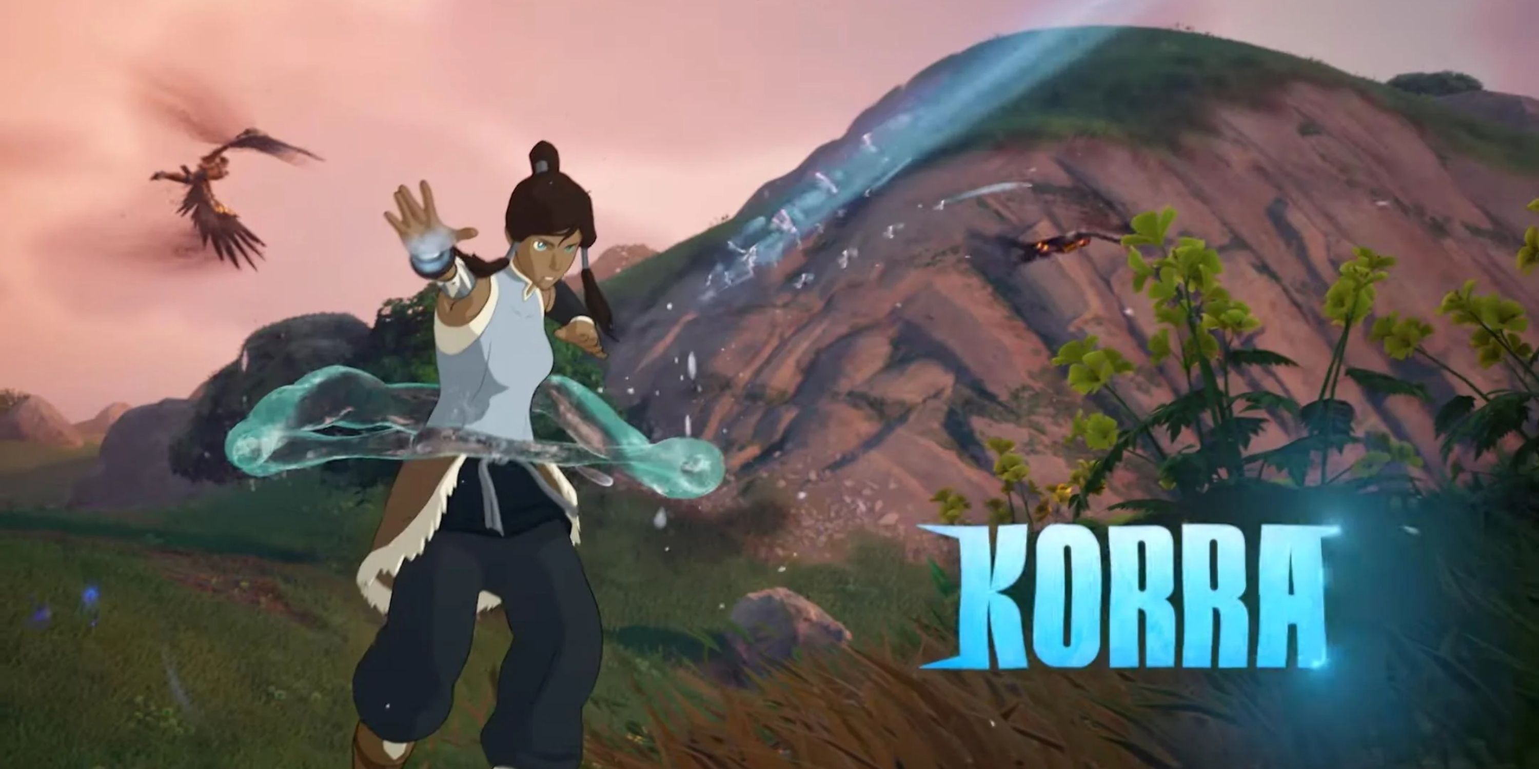 korra gameplay in the fortnite myths and monsters season