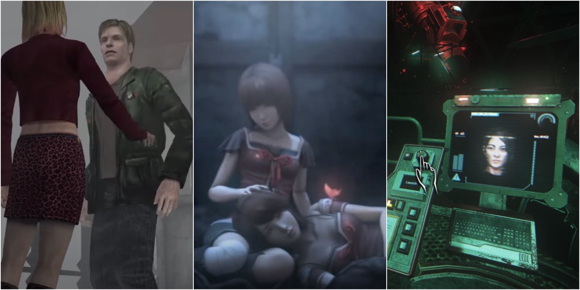 Silent Hill 2, Fatal Frame 2, and Soma