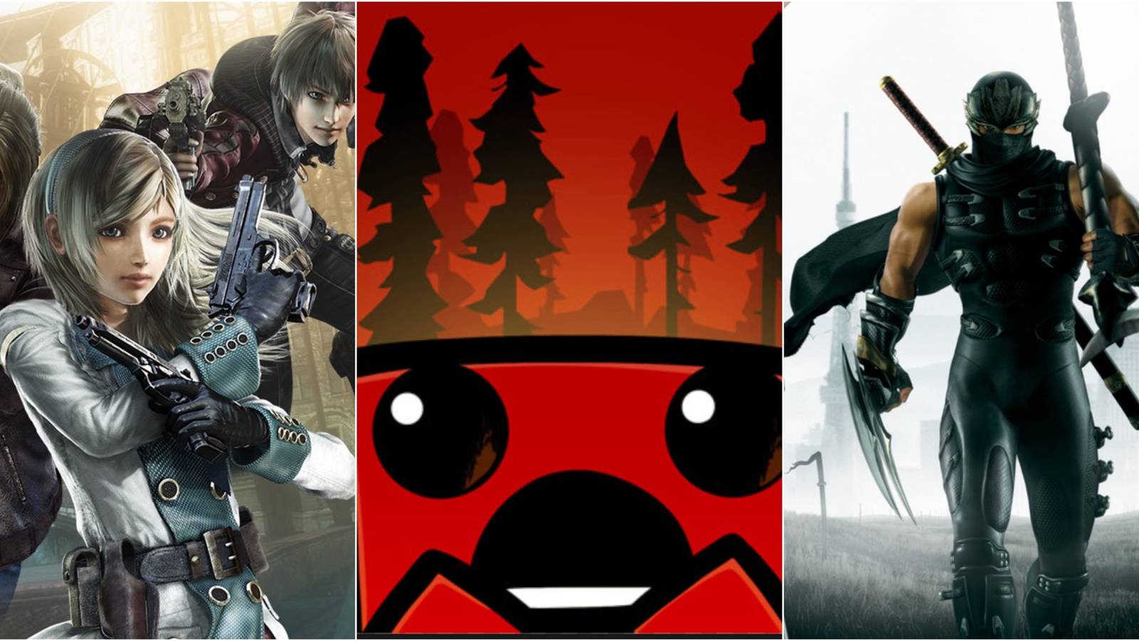 Resonance Of Fate, Super Meat Boy, Ninja Gaiden 2