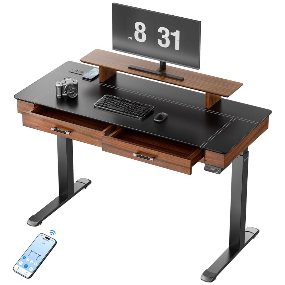 EE Leather standing desk