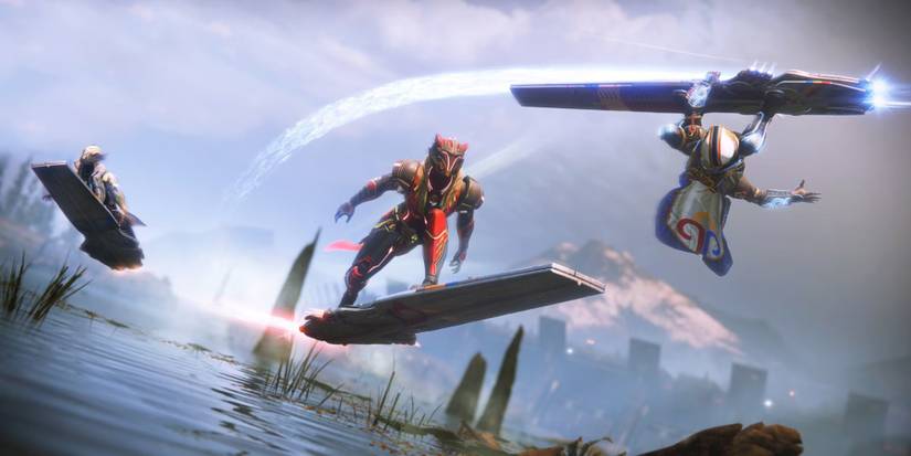 Three Guardians on Skimmers in the EDZ