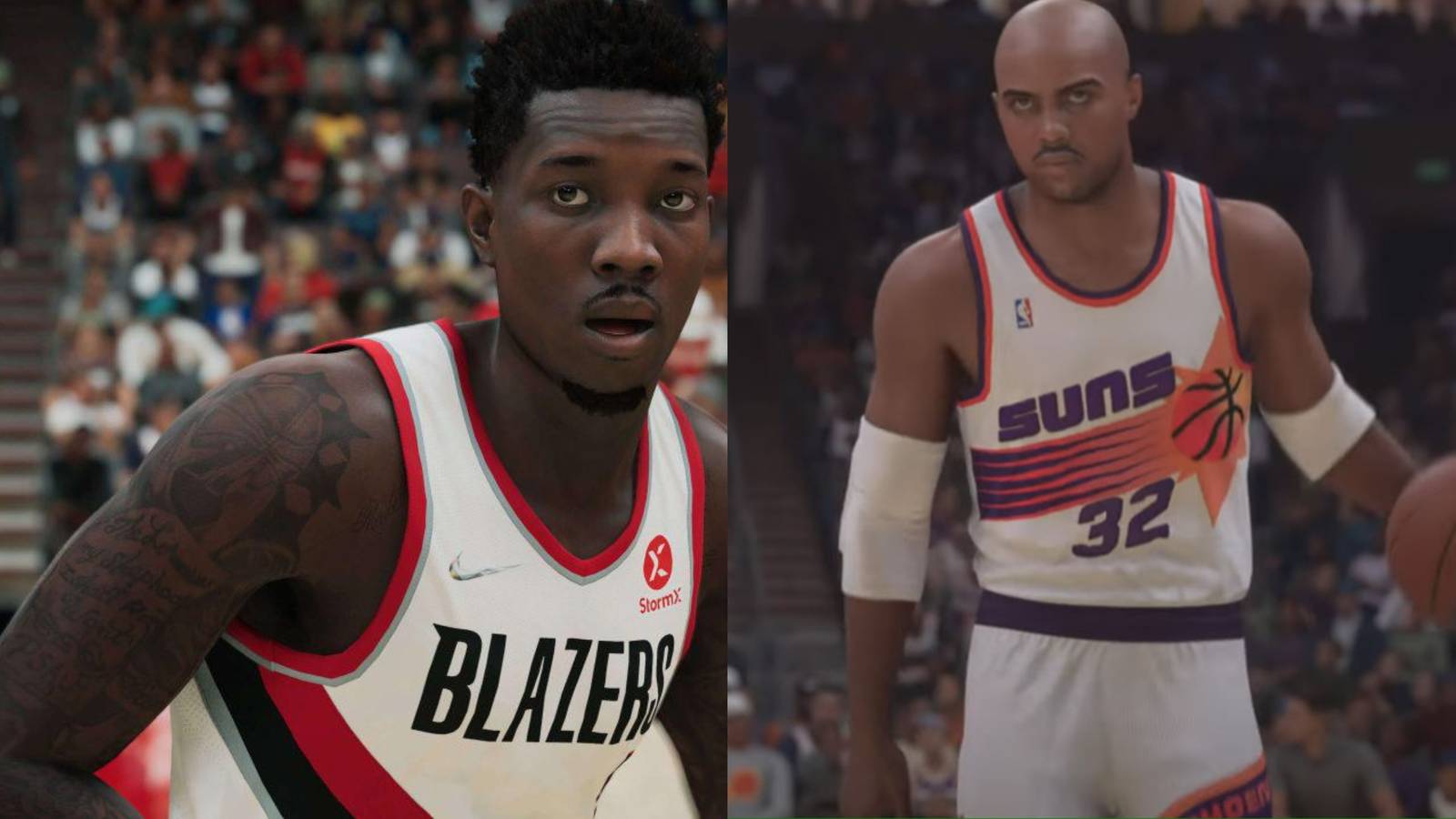 Eric Bledsoe and Charles Barkley NBA 2K24