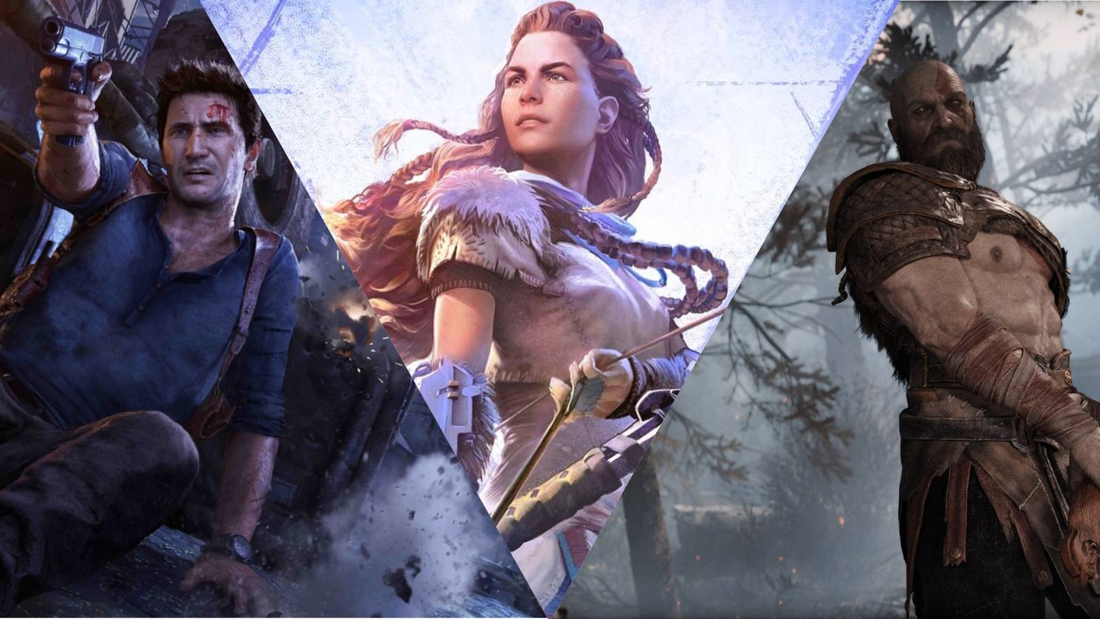 PS4 Game Nathan Drake Kratos Aloy