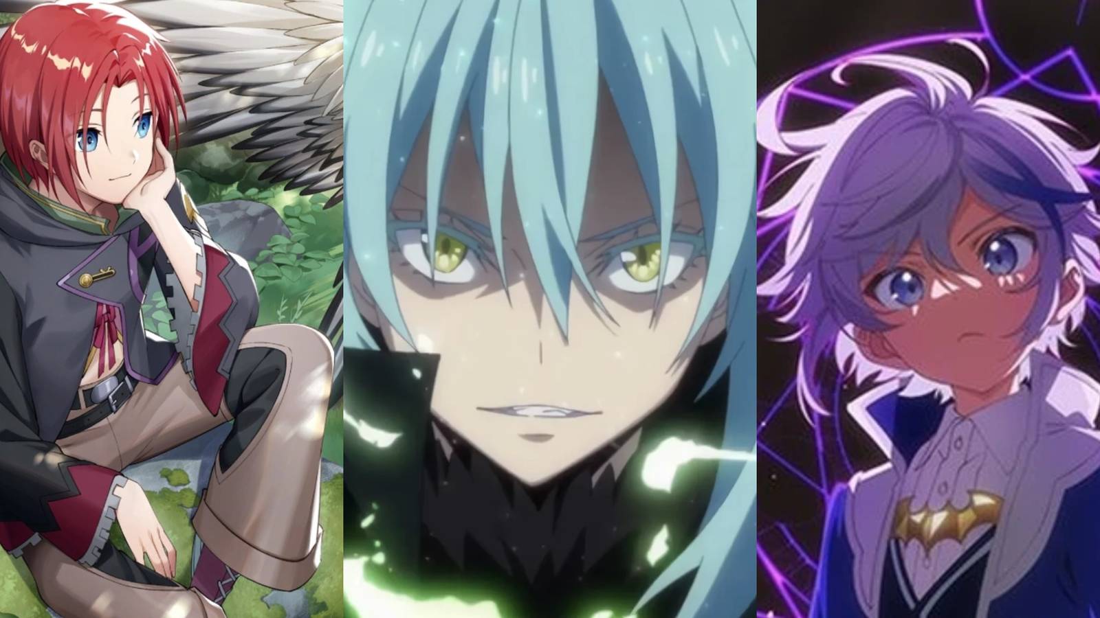 Cain Von Silford, Reiji Saeki and Rimuru Tempest