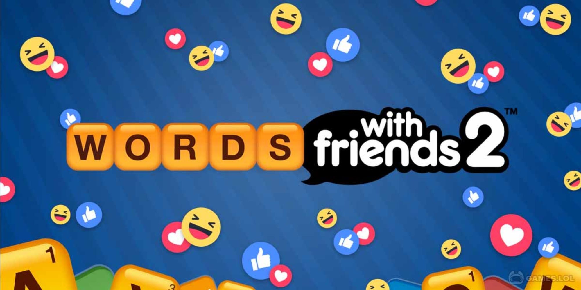 Promotional Banner for Words With Friends 2