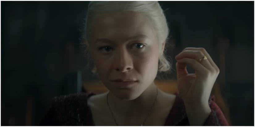 Queen Rhaenyra Targaryen in House of the Dragon Season 2 Official Black Trailer.
