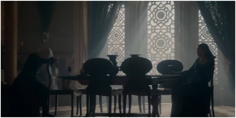 Aegon II Targaryen And Alicent Hightower House of the Dragon Season 2 Official Green Trailer.