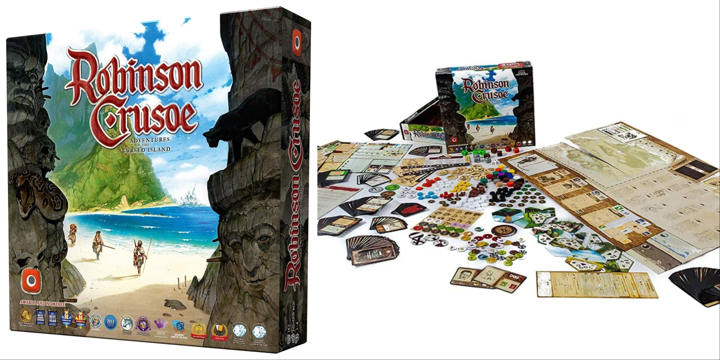 Robinson Crusoe: Adventures On The Cursed Island BG Box